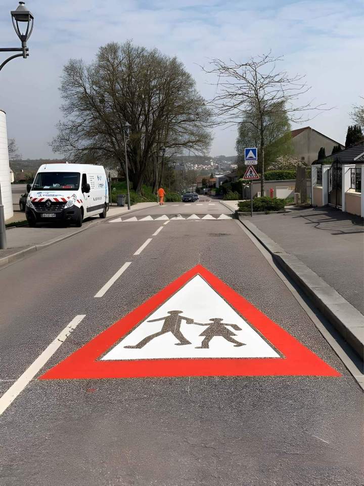 Signalisations au sol Moselle