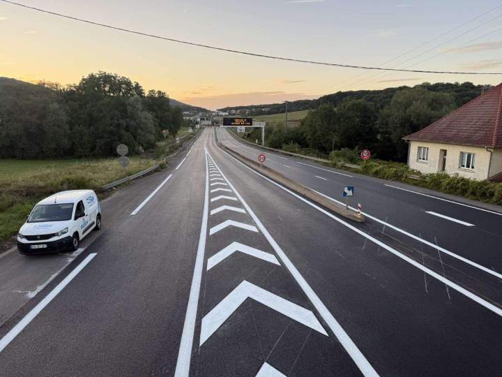 Marquage au sol Moselle