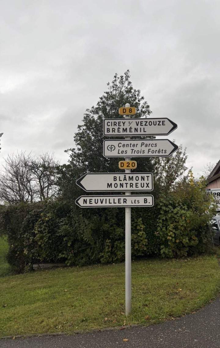 Panneaux de redirection Moselle