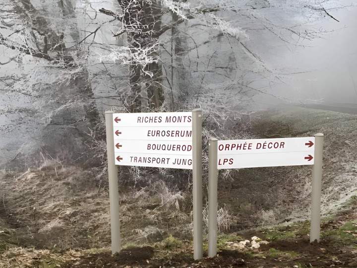 Panneaux de redirection Moselle